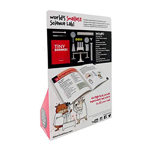 SmartLab Toys Tiny Science - 20 Enormously Fun Experiments. Big Science. Tiny Tools.