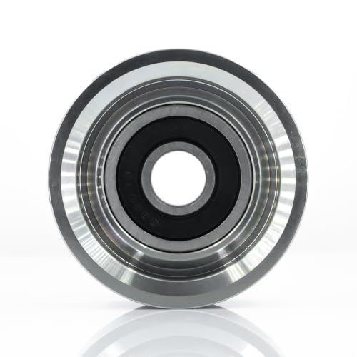 Belt Idler Pulley, 36769 Belt Tensioner Pulley for Select Honda, Acura Models as ILX, TSX, CR-V, Civic, etc. 19341353 Automotive Replacement Idler Pulley Kit by KeeRoarin - size: 36769 - HONDA