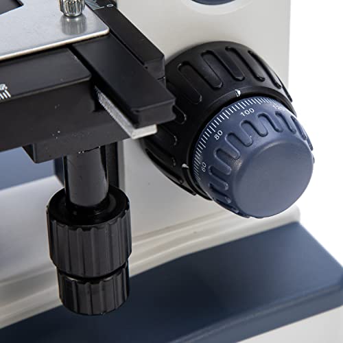 Swift Compound Trinocular Microscope SW350T,40X-2500X Magnification,Siedentopf Head,Two-Layer Mechanical Stage,with Swiftcam 5 Megapixel Camera and Software Windows/Mac/Linux and USB 3.0 Cable - size: SW350T+swiftcam5.0 MP（3.0 USB）