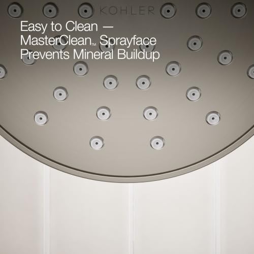 KOHLER TS35322-4G-BN, Elate Rite-Temp Tub and Shower Trim with Single Function 1.75 GPM Showerhead, Vibrant Brushed Nickel, Stylish Tub and Shower Fixture, High Performance - color: Vibrant Brushed Nickel, size: 1.75 GPM