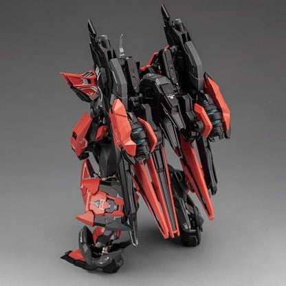 Pipigirl 1/100 Plastic Alloy Skeleton Mecha Action Figures Kits, Yan Mie, 8.66 in High, Easy to Assembly Mecha Model - color: Yan Mie