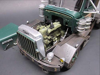 AMT Autocar Dump Truck - 1/25 Scale Model Truck Kit - Buildable Vintage Vehicle for Kids and Adults