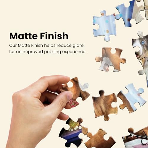MasterPieces - 1000 Piece Jigsaw Puzzle, Chicken Dance, Funny Animals, Activity for Adults, Family, Kids, Matte Finish, 19.25" x 26.75" - size: 1000 Piece