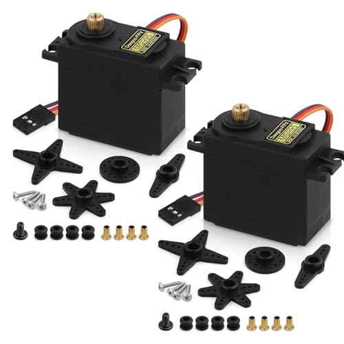 Deegoo-FPV MG995 Metal Gear Digital Servos, 2-Pack - style: 2 Pack
