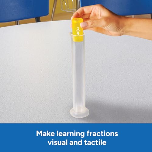 Educational Insights Fraction Formula - 3rd Grade Math Games for Kids 8-12, Fraction Tiles and Fractions Flash Cards, Learning Games and Math Manipulatives for Elementary School or Homeschool