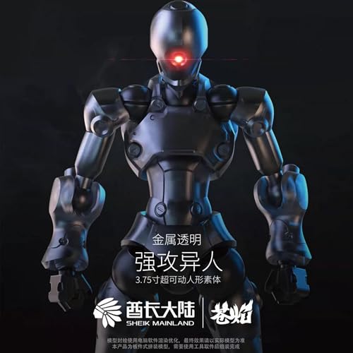 ARDENTIS & Sheik Mainland 1/18 Model Kit Mecha Xenostrike Transparent Metal - color: Xenostrike Transparent Metal