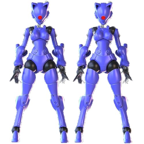 ARDENTIS & Sheik Mainland 1/18 Model Kit Mecha XenoDash Purple 2PCS/3.75'' - color: Xenodash Purple