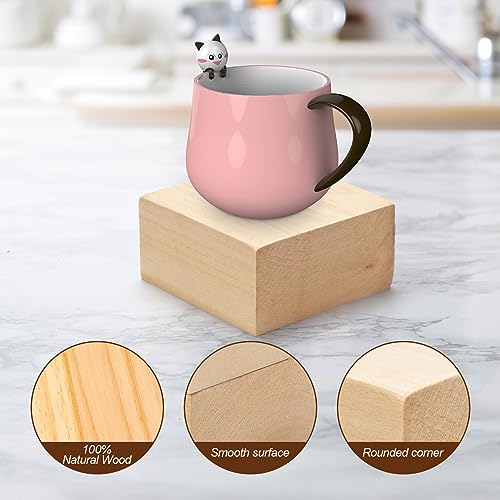 Basswood Carving Blocks - 2 Pack 4 x 4 x 2 inch Whittling Bass Wood Blocks Wood Carving Kit for Beginners, Soft Woodworking Blanks for Whittling, Use for Home, Crafts, Arts, DIY Projects - size: 2 PACK 4 x 2 x 2 Inch