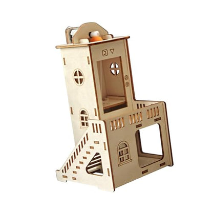 DIY Elevator Model Kit Easy Assembly Educational for Adults School Students