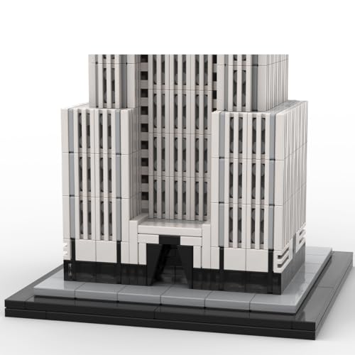 Landmark Street Scene Building Blocks Set for Adults, 1039PCS MOC-127022 1/800 World Famous Landmark Building Bricks Set, DIY Assembly New York Architecture Model Gift - style: Landmark Street Scene