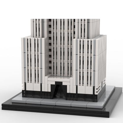 Landmark Street Scene Building Blocks Set for Adults, 1039PCS MOC-127022 1/800 World Famous Landmark Building Bricks Set, DIY Assembly New York Architecture Model Gift - style: Landmark Street Scene