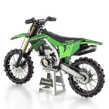 Metal Earth Premium Series Kawasaki KX450 Dirt Bike 3D Metal Model Kit Fascinations