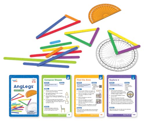 hand2mind AngLegs Classroom Set with 30 Protractors - style: Class Set
