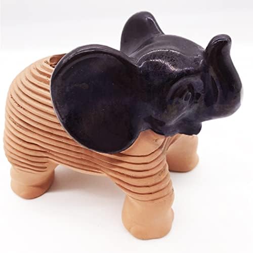 Chia Pet Elephant with Seed Pack, Decorative Pottery Planter, Easy to Do and Fun to Grow, Novelty Gift, Perfect for Any Occasion - style: Elephant