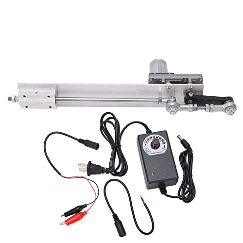 Reciprocating Linear Actuator, 12V Stroke 1.2 to 6 Variable Speed Reciprocating Cycle Linear Actuator Motor Kit for DIY Design with Speed Controller DC Power Adapter (90 Times Per Minute) - color: 90 Times Per Minute