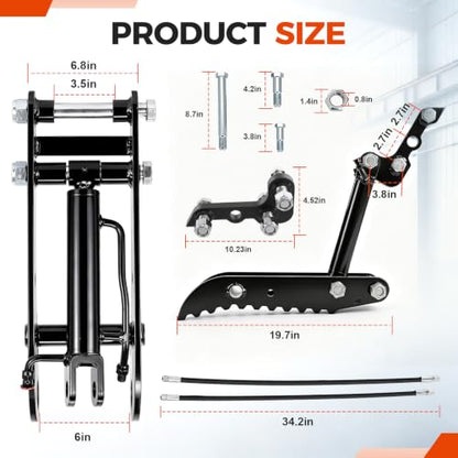 Mini Excavator Hydraulic Thumb Kit for Excavator Up to 3 Tons