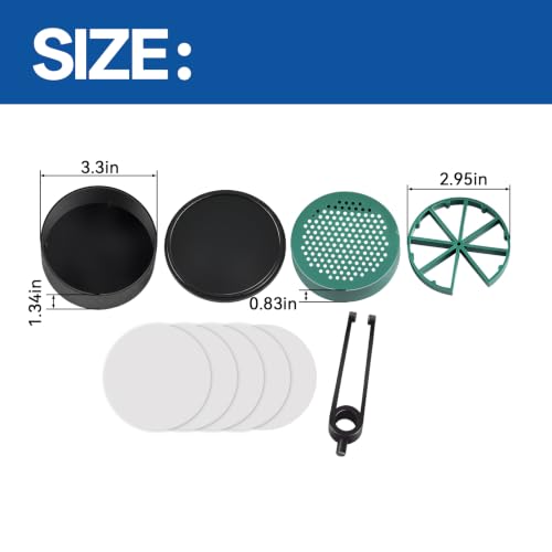 Smart Germination Kit (Includes Filters & Tweezers)-8 Compartments