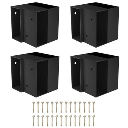 Workbench Bracket Kit 4PCS, Fits 2x4(Actual 1.5"x3.5") Wood - size: 2x4
