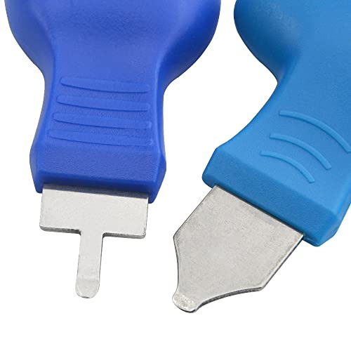 4Pack Model Separator Model Part Opener Basic Tool Set for Building Splitting Car Model Airplane Model (Blue) - color: Blue