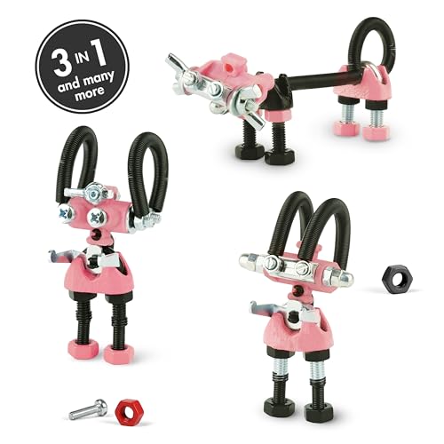 The Off Bits JoyBit Build Your Own Robot Toy Construction Set, Educational Easter Gift Ideas STEM Activities Learning Kit, Creative Build and Play Model Kit Steam Toys for 6 7 8 9 10+ Year Old