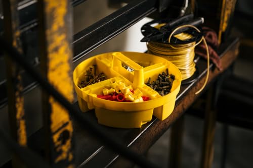 Bucket Boss - Bucket Stacker Small Parts Organizer, Bucket Organization (15051) , Yellow - size: 1 Count (Pack of 1)