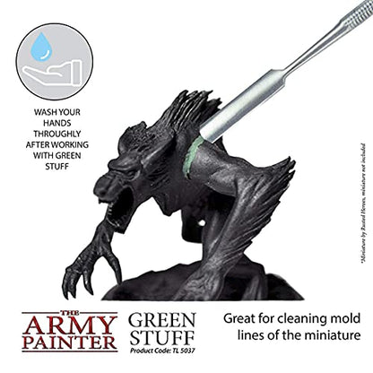 The Army Painter, Green Stuff Kneadatite, 20 cm Modelling Putty