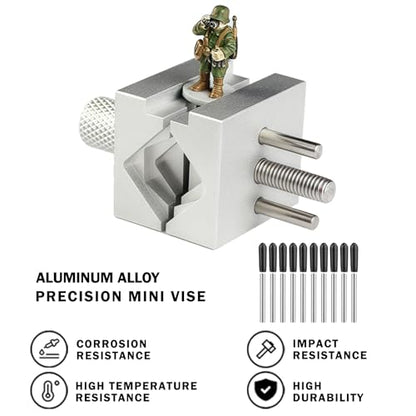 Tabletop Mini Vise, Multi-Function Clamp for Crafts&Jewelry Repair - style: Advanced Version