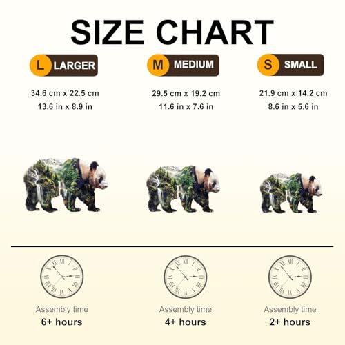 Mountain Panda Puzzles Adults Gifts for Women Men Wooden 150 Pieces 11.6 * 7.6in - color: Mountain Panda, size: Medium