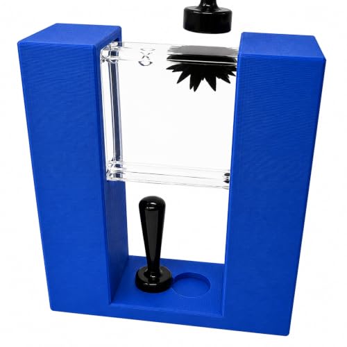 Ferrofluid Display Kit with 2 Neodymium Magnets (Vertical Blue) - color: Vertical Blue
