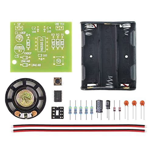 Soldering Practice Kit - DIY Electronic Doorbell Soldering Kit (Suitable for Home Installation + STEM Education), An Entry - level Electronic Production Kit for Beginners - style: Doorbell