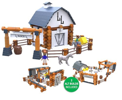 Lincoln Logs Big Sky Ranch Building Set - style: Big Sky Ranch Building Set