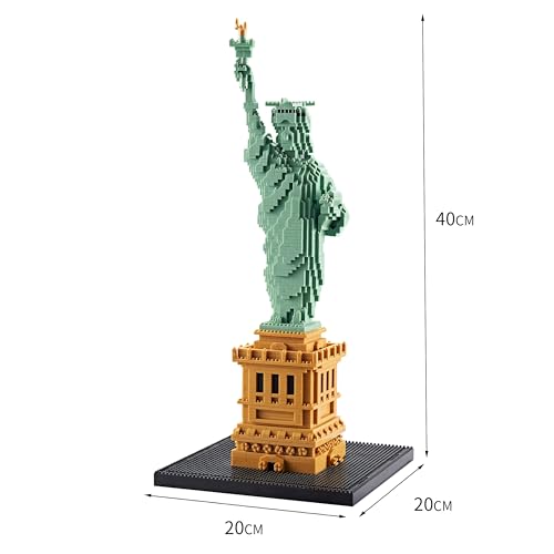 Statue of Liberty Building Block Set for Adults, New York City Architecture