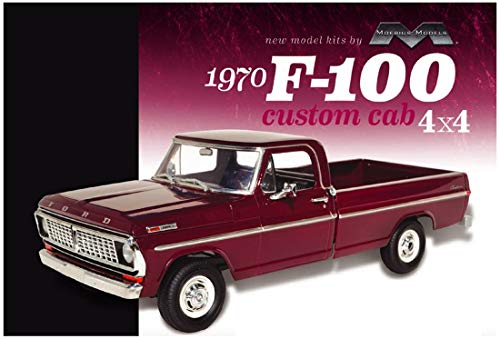 1970 F-100 Custom Cab 4x4 1:25 Scale Model Kit
