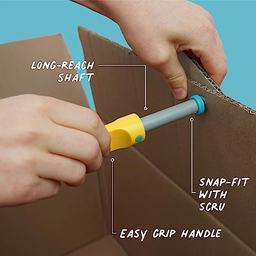 Makedo Scru-Driver | Kids Screwdriver Scru and Scru+, Easy Grip