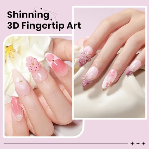 3D Sculpting Gel for Nails Art, Clear 2PCS, Non-Sticky Hard, Solid - color: Clear&Clear