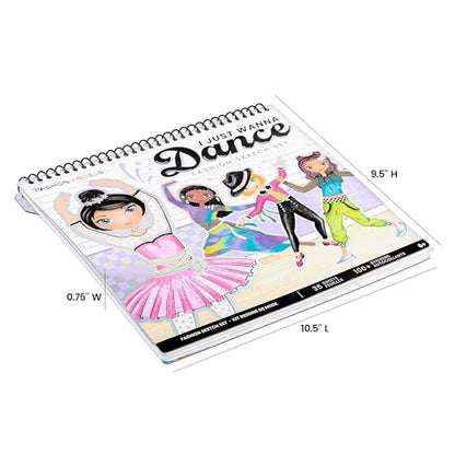 Fashion Angels I Just Wanna Dance Fashion Sketch Set - color: I Just Wanna Dance