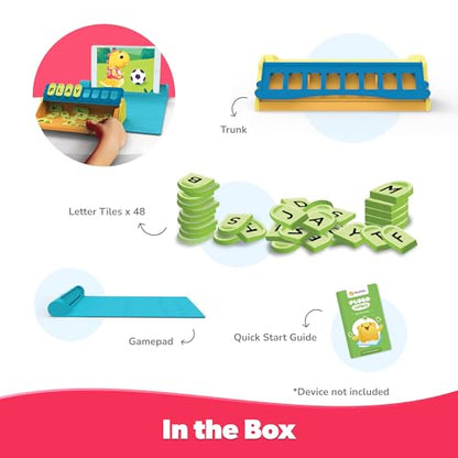 PlayShifu Word Wiz – Plugo Letters Learning Kit | Build Reading, Spelling & Grammar Skills for Kids Ages 4–10 - style: Letters