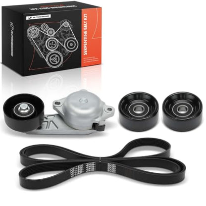 A-Premium Engine Serpentine Belt Drive Kit w/Tensioner & Idler