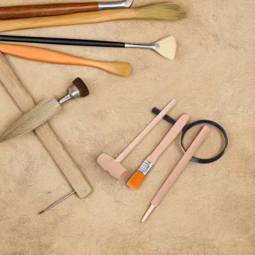 Angoily 3 Sets of Excavation Tools: Archaeological Dig Tool for Kids, Dinosaur Digging Kits with Hammer Chisel Brush Scraper and Magnifier for Dinosaur Science Kits and Gem Discovery (Pack of 2) - size: 14.00X4.00X2.00CM (Pack of 2)