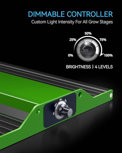 Grow Tent Complete Setup, 100W Full Spectrum LED Grow Light &48"x24"x60"Grow Tent Bundle, 4" Efficient Airflow Ventilation System with Soundproof Duct Connector - size: 48"x24"x60" + 100W