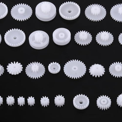 64 Type Plastic Gear Set for DIY Toy Motor Car Robot(64 Types)