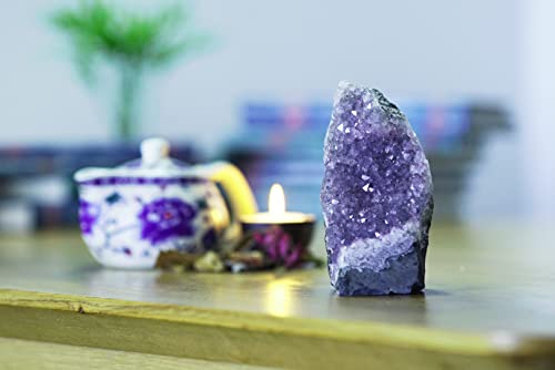 12.5 to 15 Lb Amethyst Crystal Geode From Uruguay – Natural Large Amethyst Cluster Rock – Crystals and Healing Stones - style: 12,5 lb to 15 lb