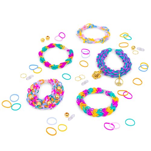 Rainbow Loom LoomiLoom Tropical Vibes Rubber Band Bracelet Kit, 600pc