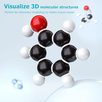 Molecular Model Kit, 240 Pcs Organic Chemistry Structure Set