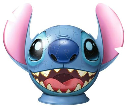 Ravensburger Puzzle-Ball Disney Stitch 72 Pieces Jigsaw Puzzle for Kids - Every Piece is Unique, Pieces Fit Together Perfectly