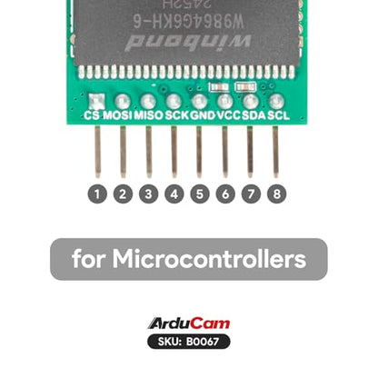 Arducam Mini Module Camera Shield with OV2640 2 Megapixels Lens Compatible with Arduino UNO Mega2560 Board and Raspberry Pi Pico (Pack of 2) - size: 2MP Manual focus (Pack of 2)