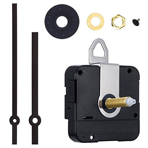 Mudder 31 mm Quartz Clock Mechanism Replacement,Long Shaft Movement, Null