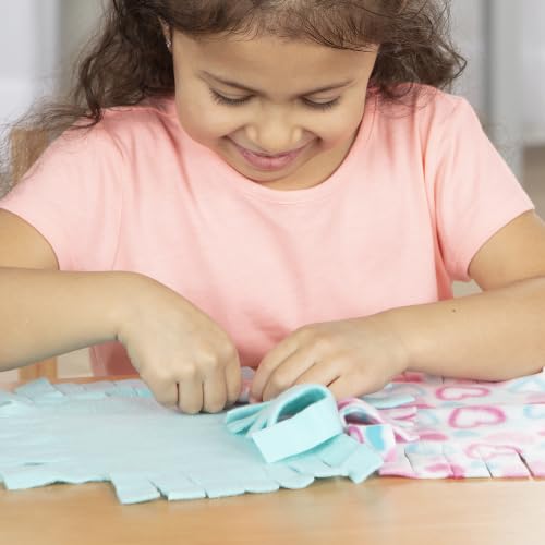 Melissa & Doug Fleece Quilt No-Sew Craft Kit, Multi