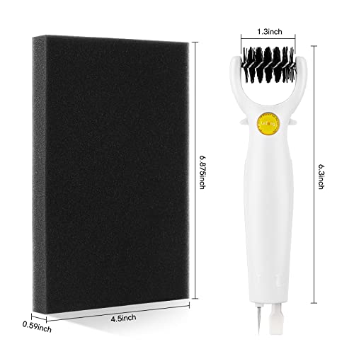 Craft 3 in 1 Multipurpose Craft Tool Set, Die Brush, 3-in-1 Weeding Tool, Brush, Scrape, Pierce, Embossing and Die Cutting Accessory, Retractable Design, DIY Scrapbooking Supplies Die Paper Remover - color: Craft Tool Set