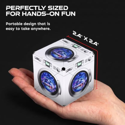 Shashibo DODECA Magnetic Puzzle Cube, Stress Relief Fidget Toy - color: Dryer Portal, size: DODECA